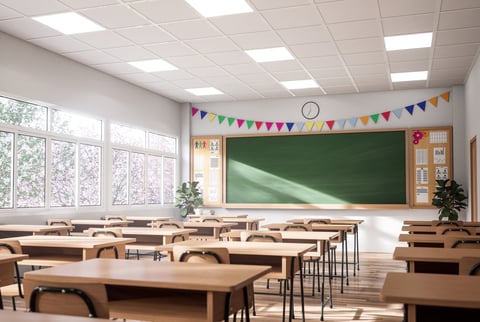 Moderner Klassenraum